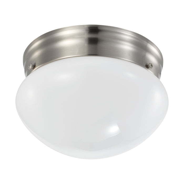 LED Flush Mount in Brushed Nickel