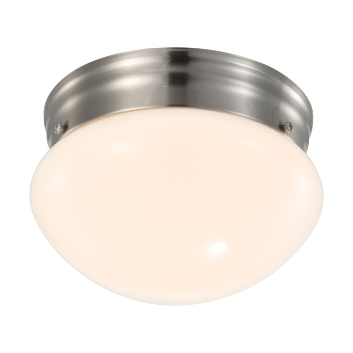 LED Flush Mount in Brushed Nickel