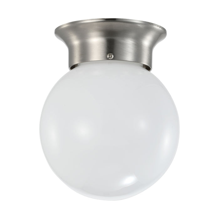 LED Flush Mount in Brushed Nickel