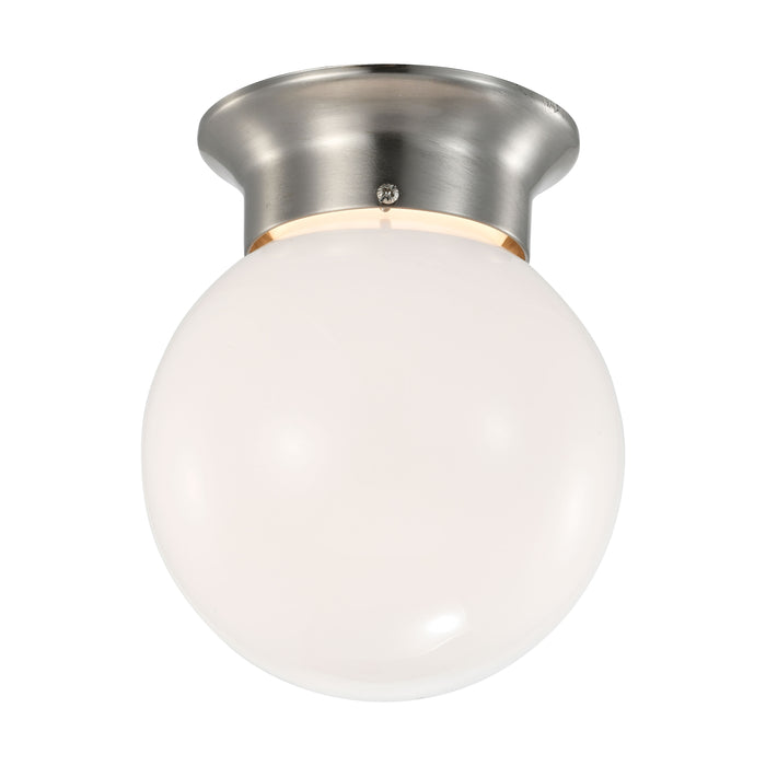LED Flush Mount in Brushed Nickel