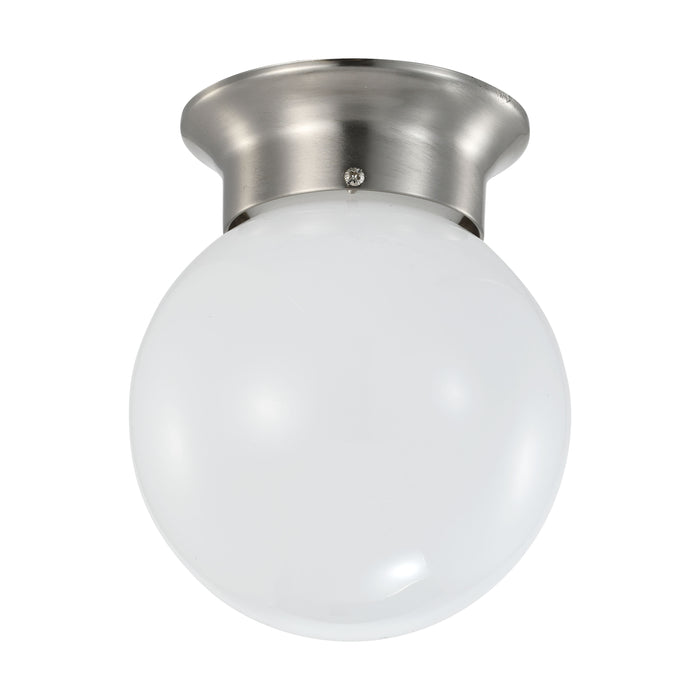 LED Flush Mount in Brushed Nickel