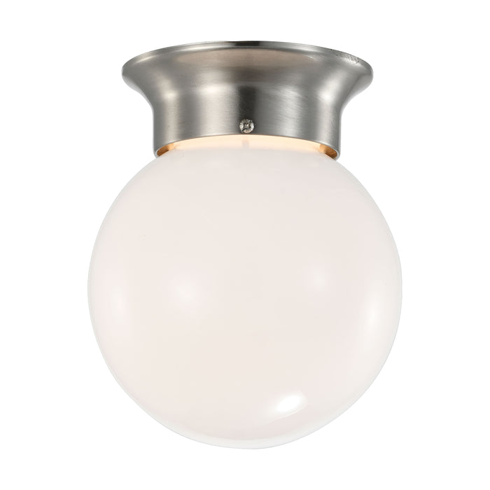 LED Flush Mount in Brushed Nickel