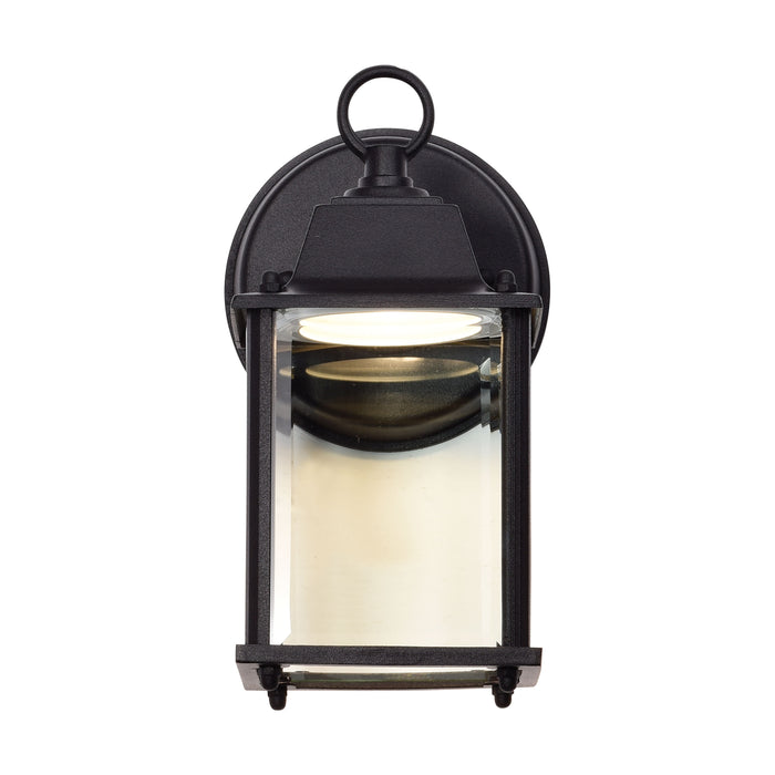 LED Wall Lantern in Black