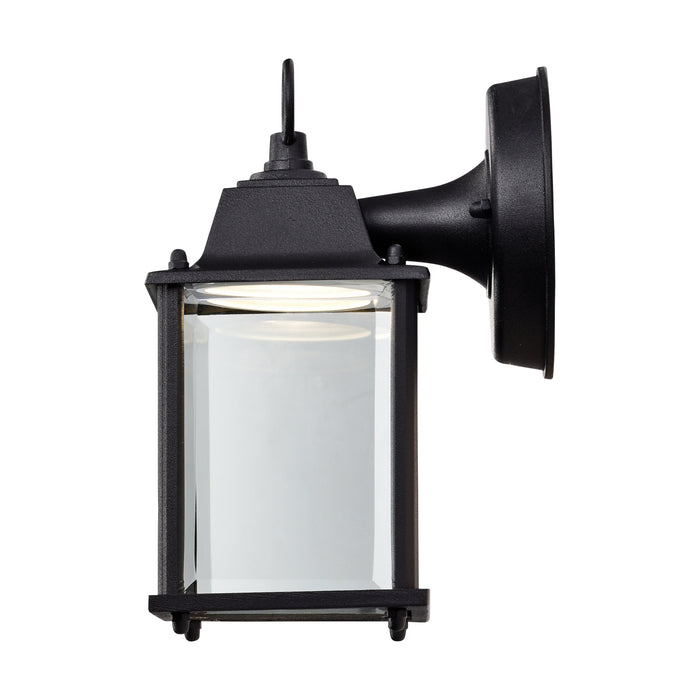LED Wall Lantern in Black