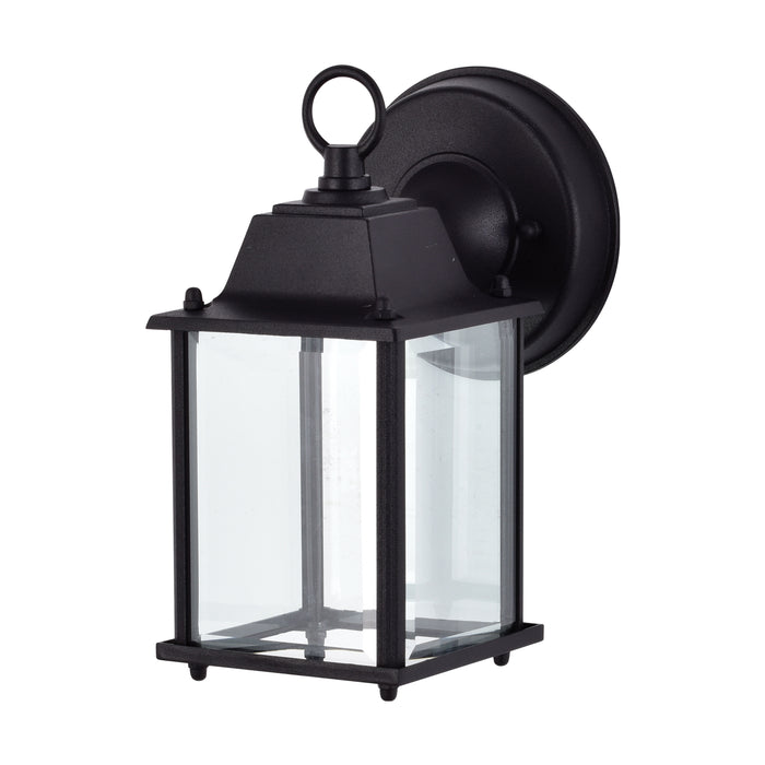 LED Wall Lantern in Black