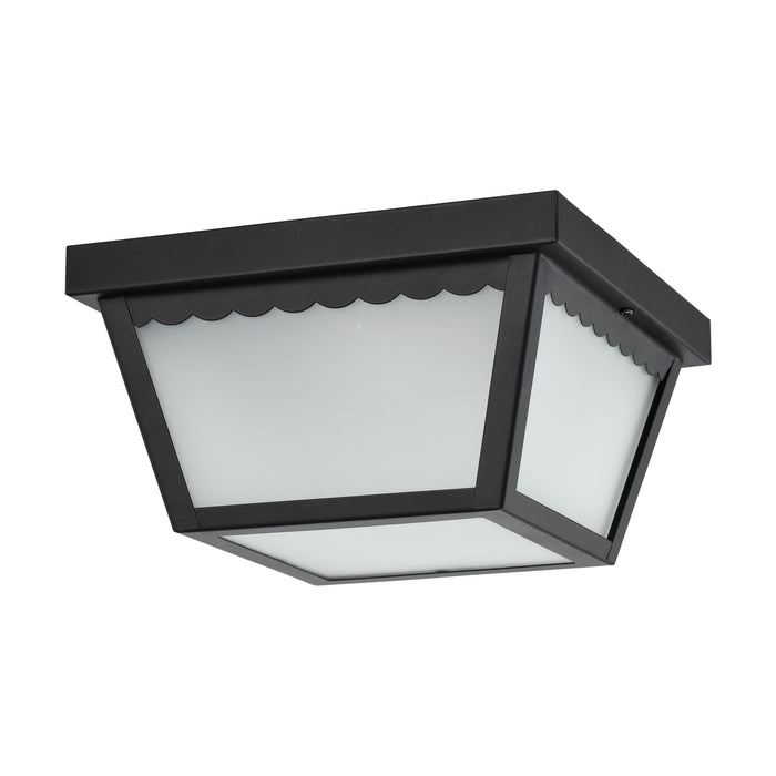 LED Flush Mount in Black