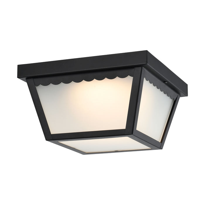 LED Flush Mount in Black