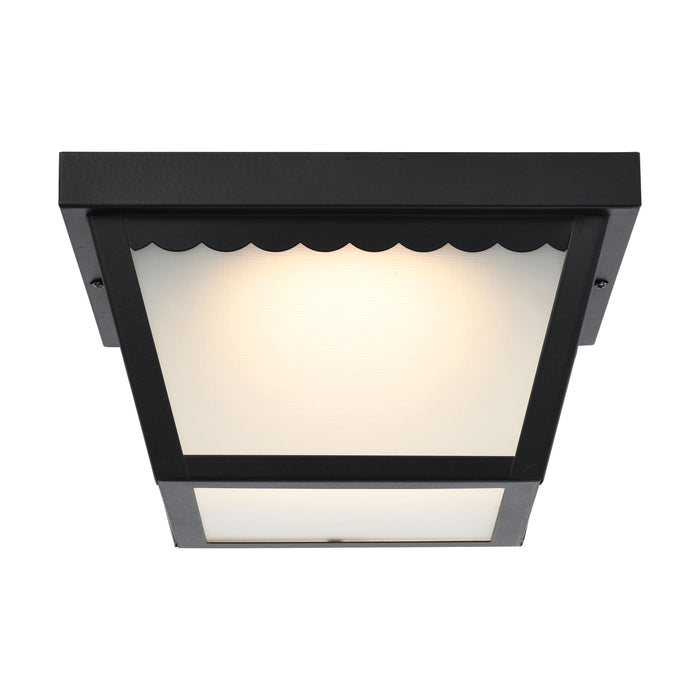 LED Flush Mount in Black