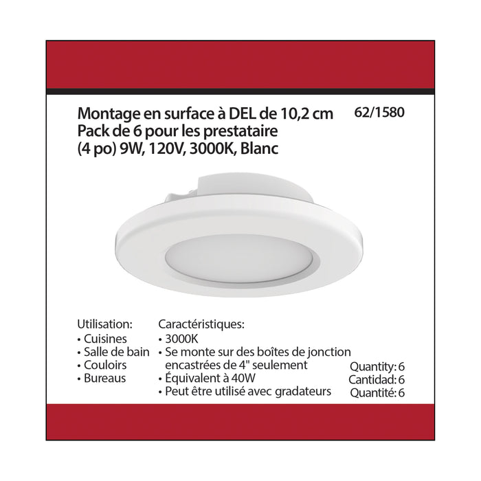 LED Surface Mount in White