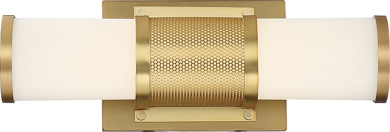Caper LED Vanity in Brushed Brass