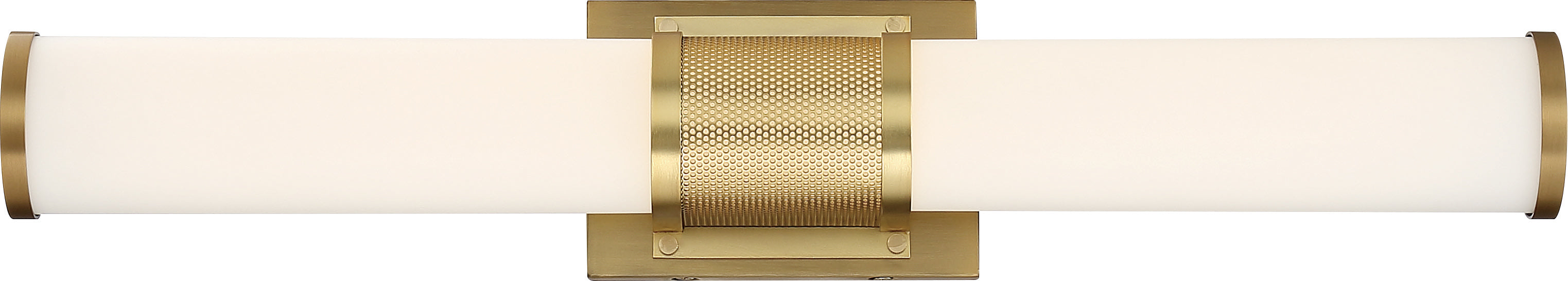 Caper LED Vanity in Brushed Brass