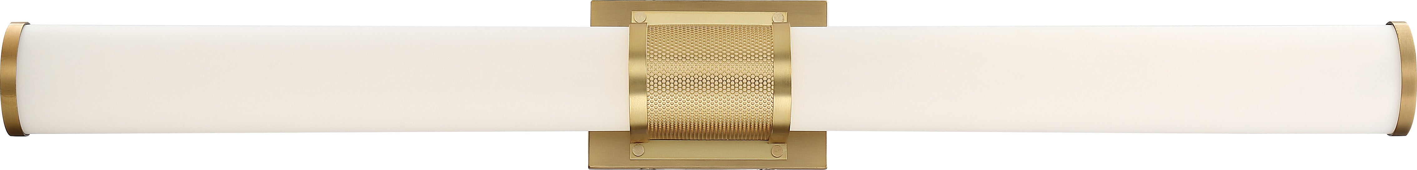 Caper LED Vanity in Brushed Brass