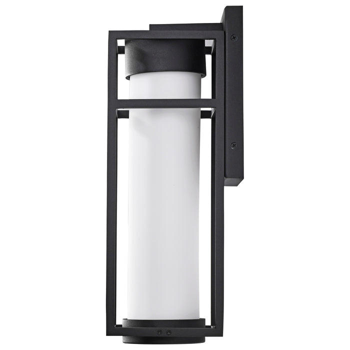 Ledges LED Wall Lantern in Matte Black