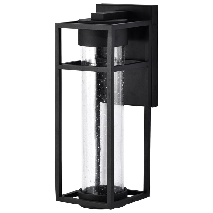 Ledges LED Wall Lantern in Matte Black