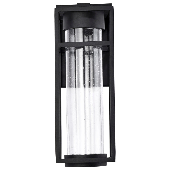 Ledges LED Wall Lantern in Matte Black