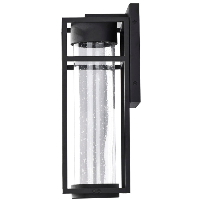 Ledges LED Wall Lantern in Matte Black