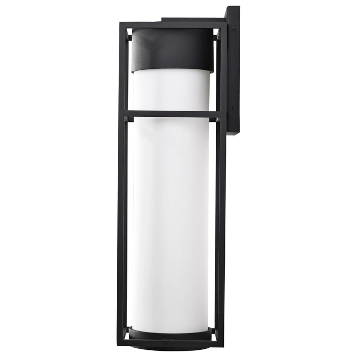 Ledges LED Wall Lantern in Matte Black