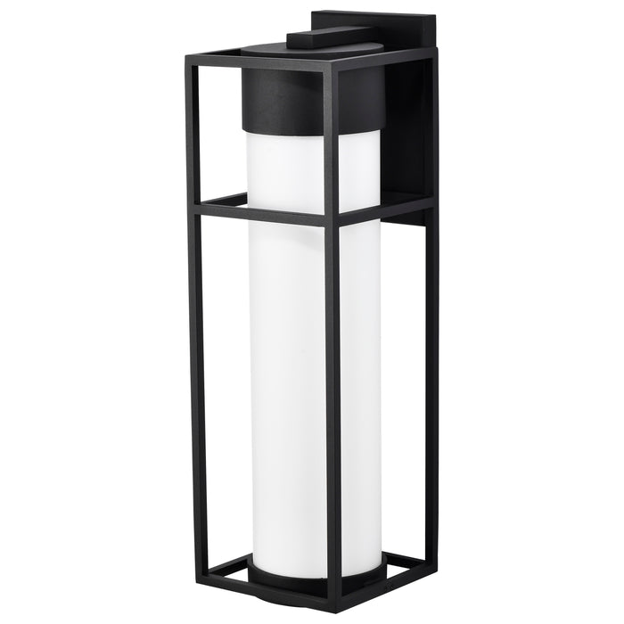 Ledges LED Wall Lantern in Matte Black