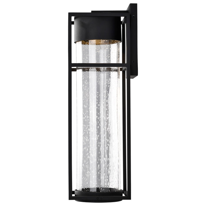 Ledges LED Wall Lantern in Matte Black