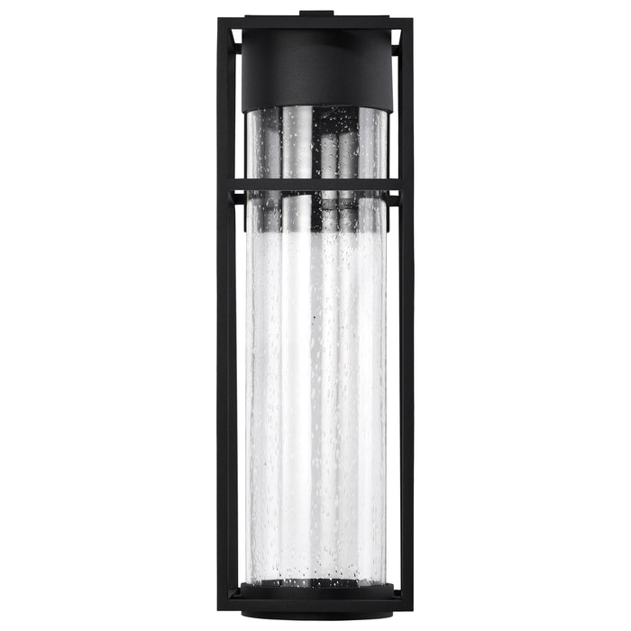 Ledges LED Wall Lantern in Matte Black