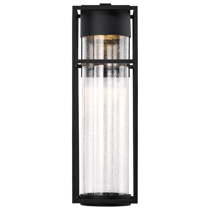 Ledges LED Wall Lantern in Matte Black