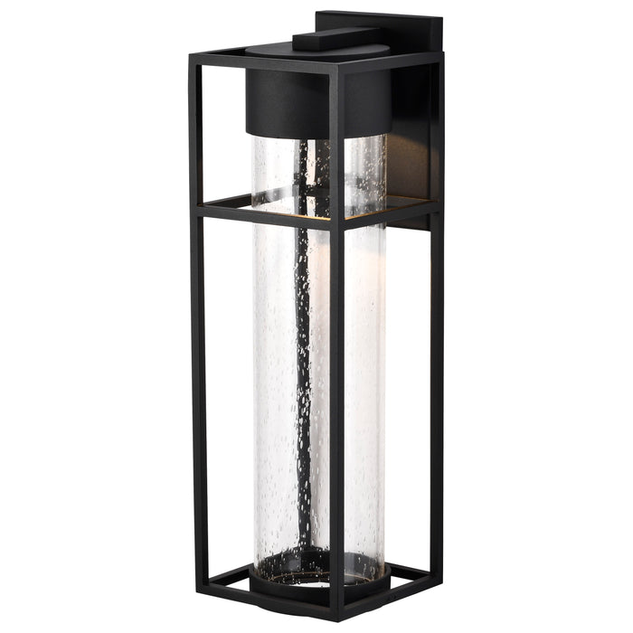 Ledges LED Wall Lantern in Matte Black