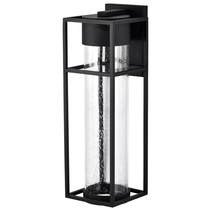 Ledges LED Wall Lantern in Matte Black