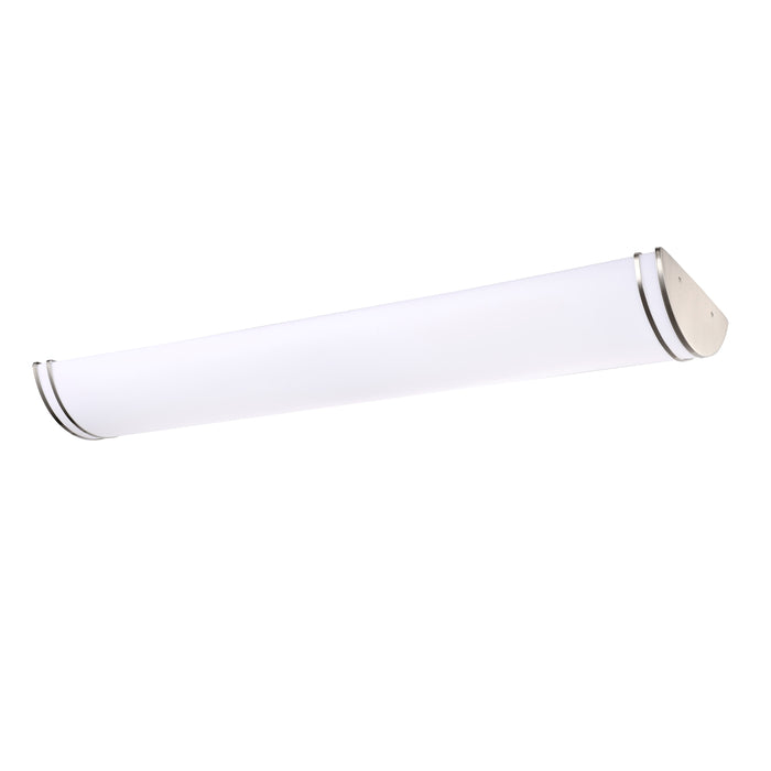 Glamour LED Flush Mount in Brushed Nickel