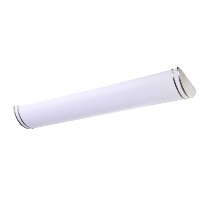 Glamour LED Flush Mount in Brushed Nickel