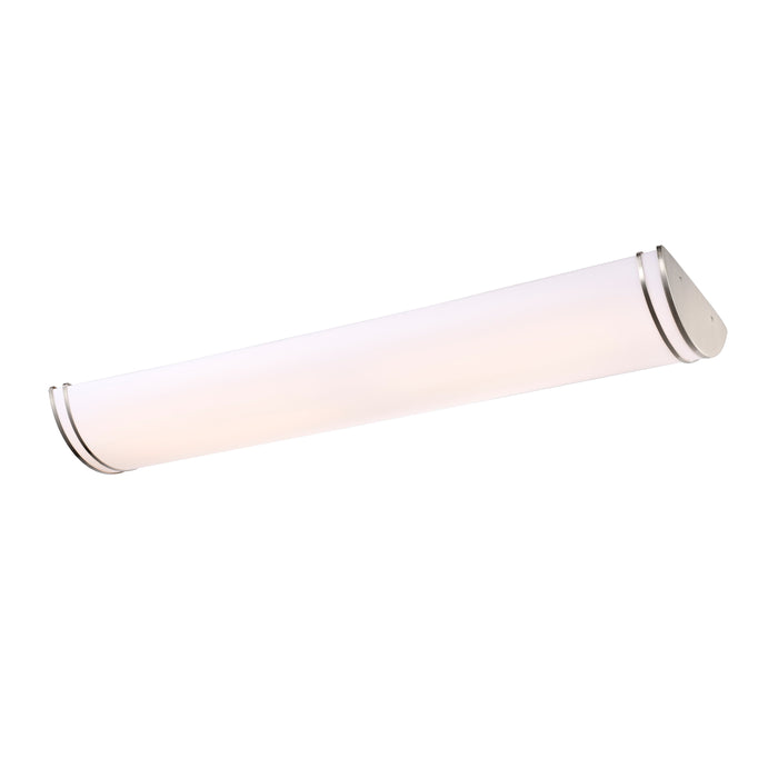 Glamour LED Flush Mount in Brushed Nickel