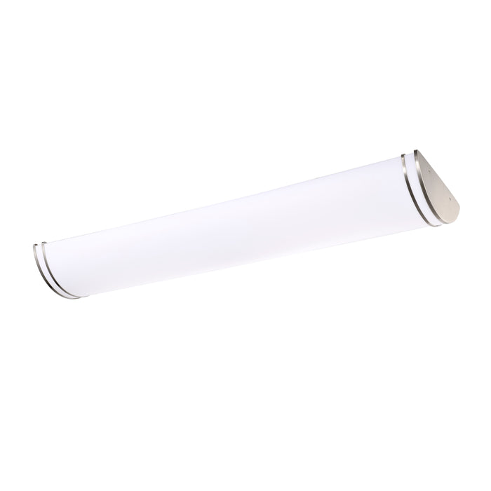 Glamour LED Flush Mount in Brushed Nickel