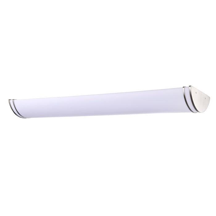 Glamour LED Flush Mount in Brushed Nickel