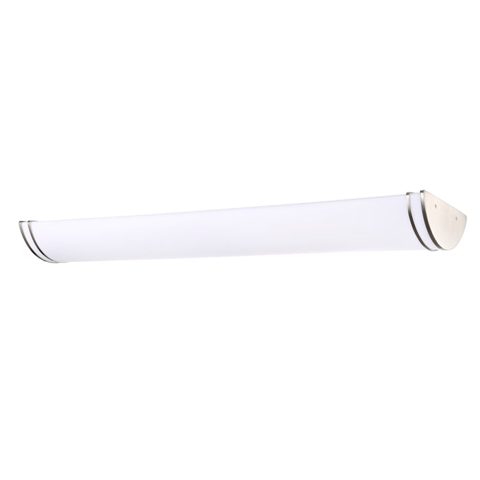 Glamour LED Flush Mount in Brushed Nickel