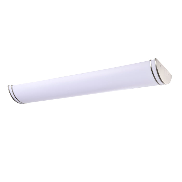 Glamour LED Flush Mount in Brushed Nickel