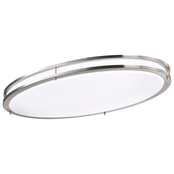 Glamour LED Flush Mount in Brushed Nickel