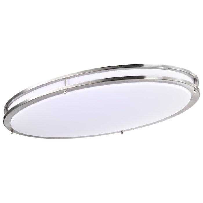 Glamour LED Flush Mount in Brushed Nickel