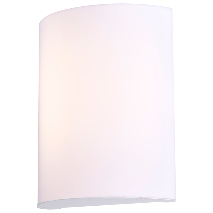 Crispo LED Wall Sconce in White