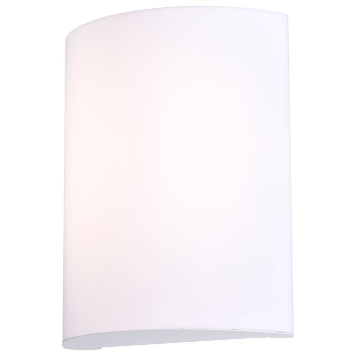 Crispo LED Wall Sconce in White