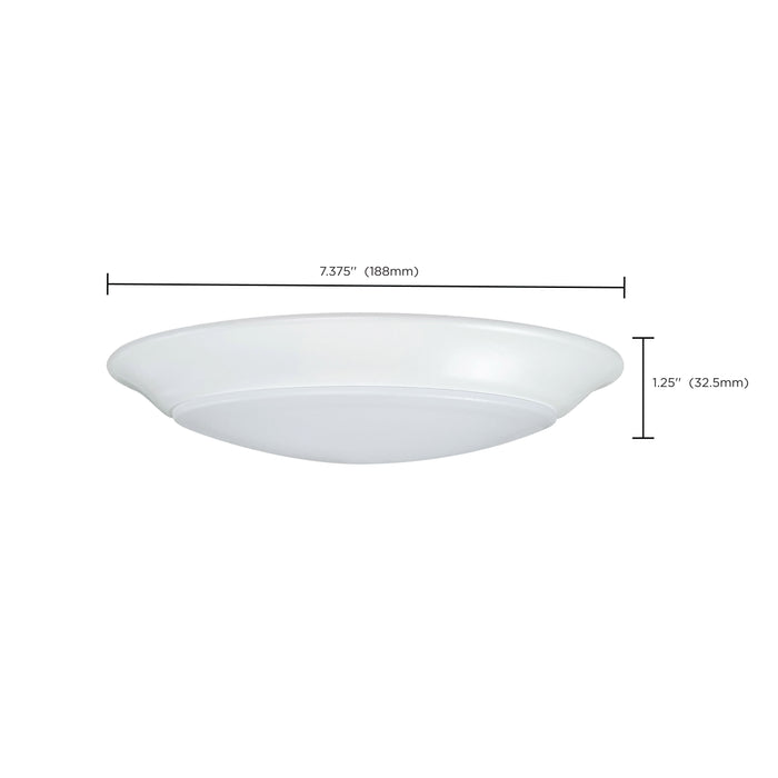 LED Disk Light in White