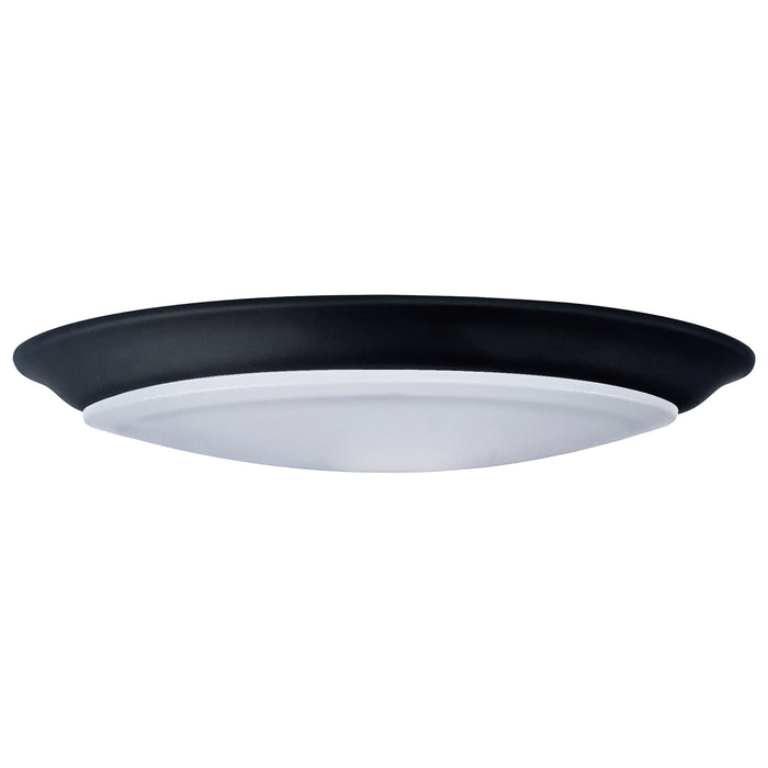 LED Disk Light in Black