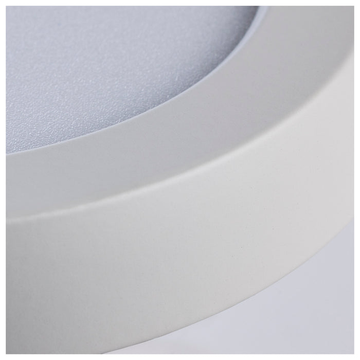 LED Flush Mount in White