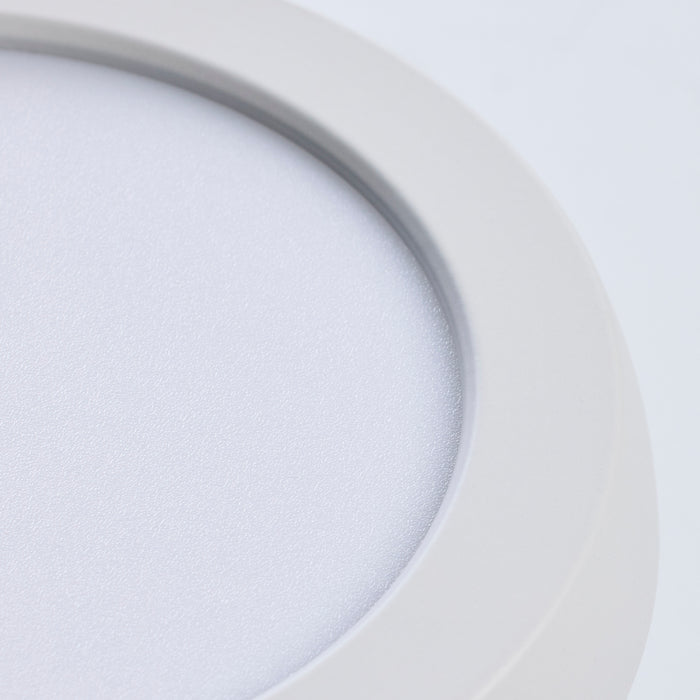 LED Flush Mount in White