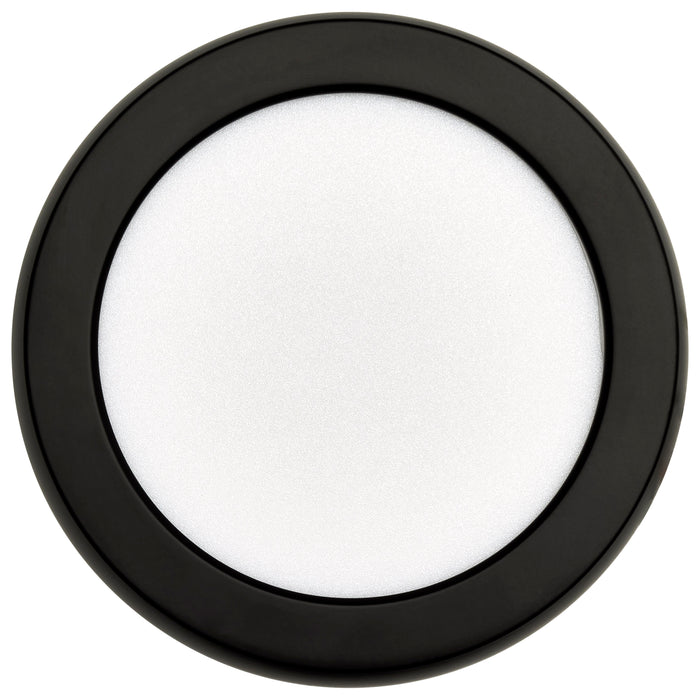 LED Flush Mount in Black