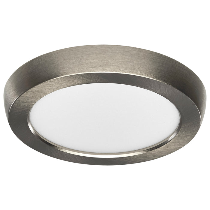 LED Flush Mount in Brushed Nickel