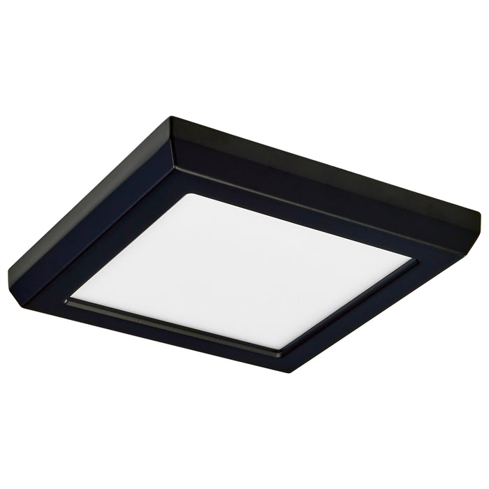 LED Flush Mount in Black