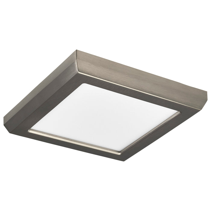 LED Flush Mount in Brushed Nickel