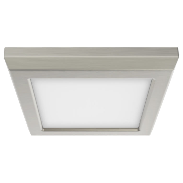 LED Flush Mount in Brushed Nickel