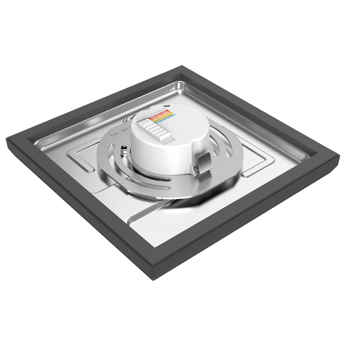 LED Flush Mount in Black