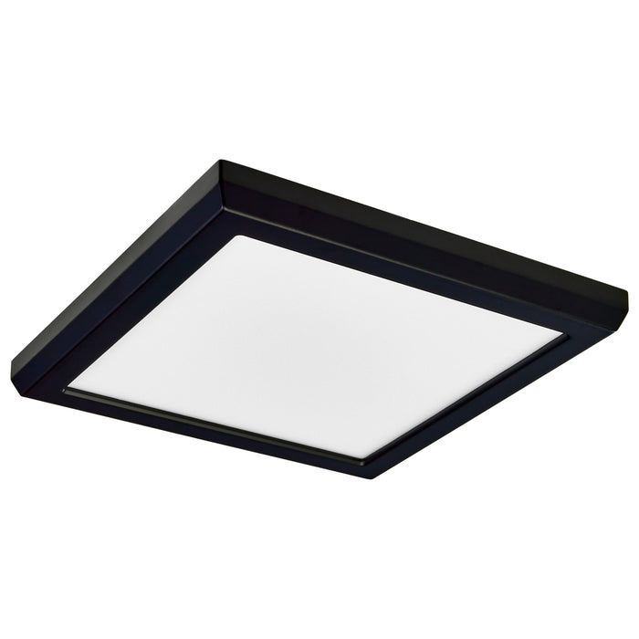 LED Flush Mount in Black