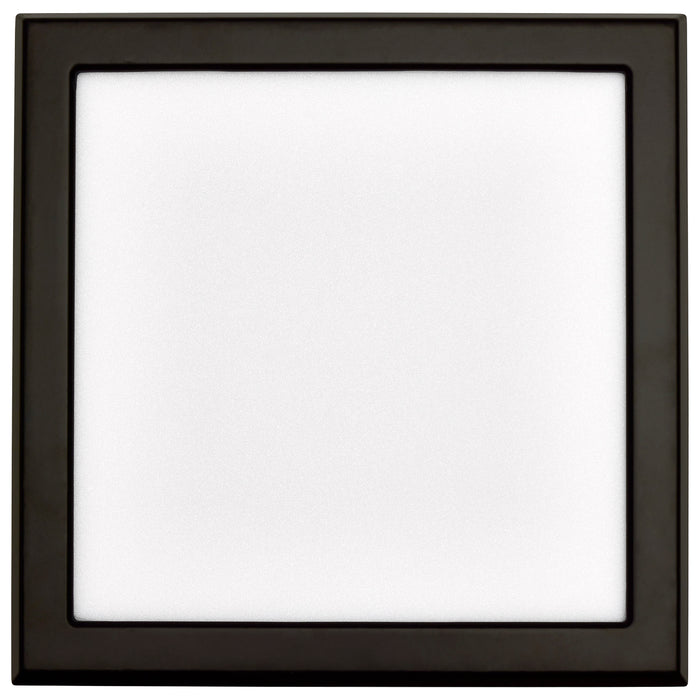 LED Flush Mount in Black